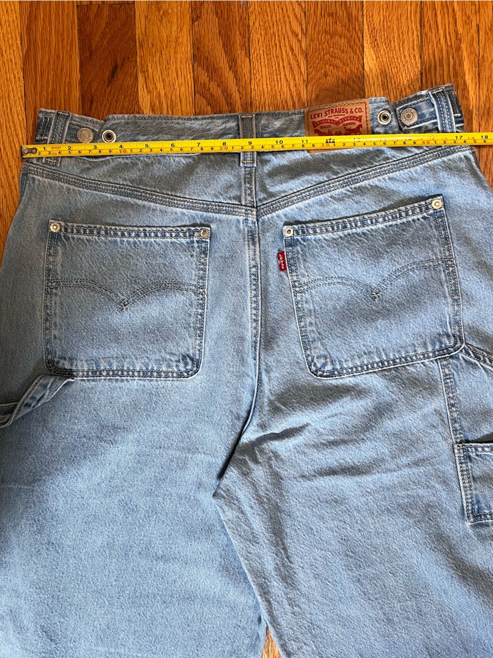 Levi's Cinch Waist Baggy Carpenter Denim - Picture 7 of 11